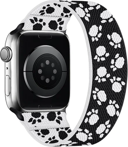 Miniatura 21 de Correas elásticas Solo Loop compatibles con Apple Watch de 38mm 40mm 41mm, trenzadas, de nailon, para mujeres y hombres, para iWatch Series