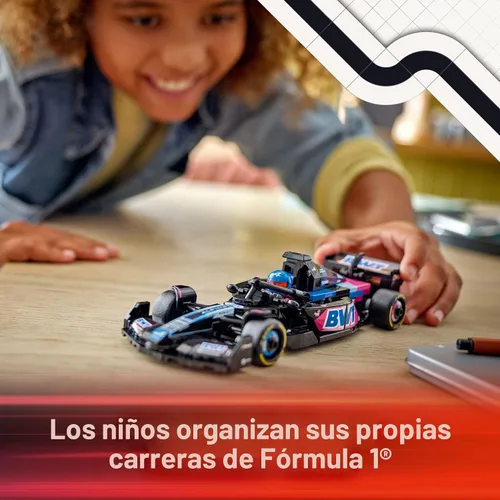 Miniatura 3 de LEGO Speed Champions BWT Alpine F1 Team A524 Auto de Carrera de Juguete - Juego de Construcción para Niños, Niños y Niñas, Edades 10+ - Auto