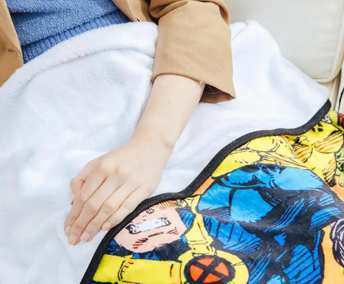 Miniatura 6 de Marvel Cobija de forro polar con funda de cómic de Comics X-Men 45 x 60 pulgadas