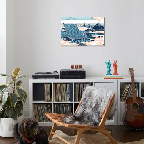 Miniatura 4 de Trends International Godzilla - Póster de pared en las nubes, 22.37 x 34.00 pulgadas, lienzo estirado