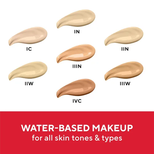 Miniatura 4 de Mirabella Skin Tint Creme - Base líquida de maquillaje mineral sin aceite para una cobertura media, con ácido hialurónico, escualano y alantoína III