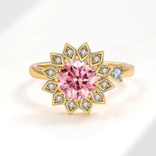 Miniatura 127 de Anillo de plata de ley 925, minimalista, ajustable, hecho a mano, para mujeres y niñas