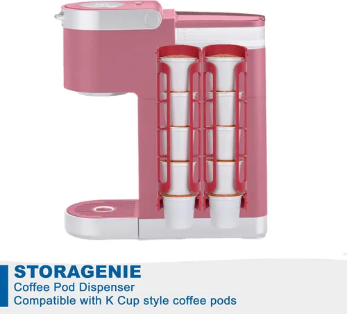 Miniatura 2 de STORAGENIE - Soporte para cápsulas de café Keurig K-Cup, almacenamiento de cápsulas de café K-Cup de montaje lateral, organizador de cápsulas