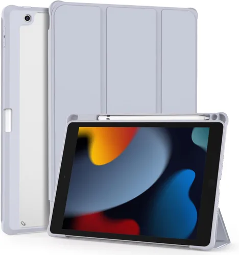Miniatura 12 de OKP Funda para iPad de 9ª/8ª/7ª Generación (2021/2020/2019), Fundas para iPad de 10.2 pulgadas con Soporte Tríptico, Funda Delgada para iPad