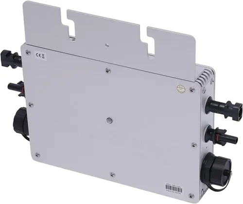 Miniatura 5 de Inversor solar, inversor de aleación de aluminio de 700 W, inversor de rejilla con pantalla LCD, kit de inversor solar para paneles solares de 30 V