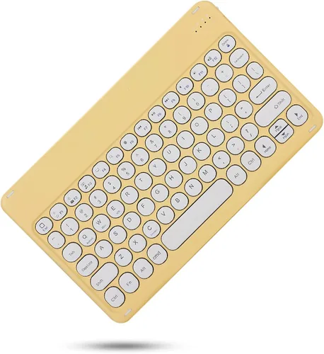 Miniatura 5 de Funda de teclado para iPad de 5ª/6ª generación de 9.7 pulgadas, Air, Air2, iPad Pro de 9.7 pulgadas, con bonita llave redonda, funda de teclado