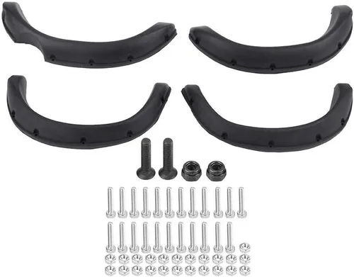Coche RC a escala 1/10, ruedas de goma duraderas, cejas, llamaradas, control remoto, rastreador para aventuras todoterreno, niños y adultos