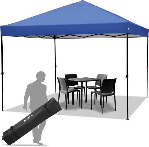 COBIZI Tienda de campaña para fiestas de 13 x 26 pulgadas, resistente con bolsas de arena integradas, tienda blanca grande para fiestas, bodas,