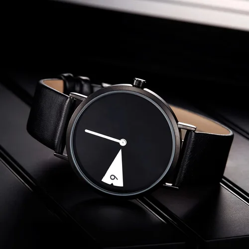 Miniatura 5 de SHENGKE Women Minimalist Watch Ultra Thin Leather Strap Fashion Creative Waterproof Watch