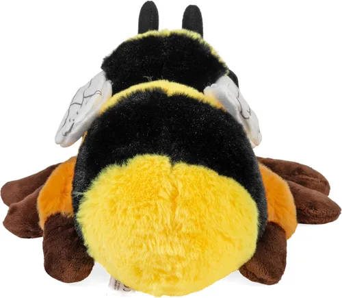 Miniatura 4 de Wild Republic Ecokins, Abeja, animal de peluche, 12 pulgadas, regalo para niños, juguete de peluche, hecho de botellas de agua recicladas hiladas