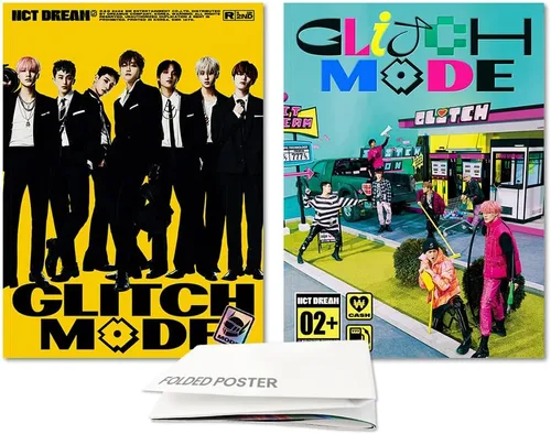 NCT Dream - Modo Glitch la segunda versión del álbum Photobook (Conjunto (A+B) ver)