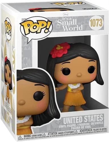 Miniatura 2 de Funko Figura coleccionable POP Disney Parks: Small World - USA Muticolor, 3.75 pulgadas, 55259