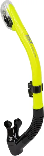 Miniatura 2 de IST Snorkel seco con tubo flexible y protector contra salpicaduras Silicona negra/amarillo