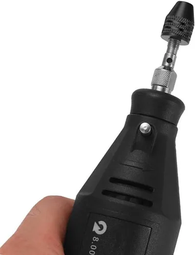 Miniatura 9 de Mesee 2 adaptadores de conversión de pinza de mandíbula sin llave, convertidor de portabrocas de 0.3 a 0.134 in, herramienta de brocas de molienda