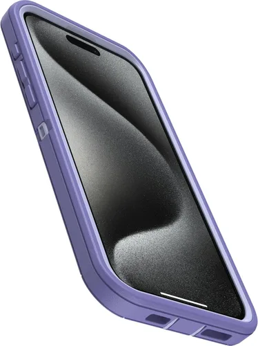Miniatura 3 de OtterBox Funda para iPhone 15 Pro MAX (solamente) Defender Series - Mountain Majesty (púrpura), sin pantalla, resistente y duradera, con protección