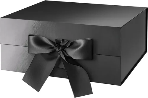 Miniatura 9 de HAPPY POTATO Caja de regalo grande con tapa y cinta, caja de propuesta de padrino, caja de regalo magnética para regalos