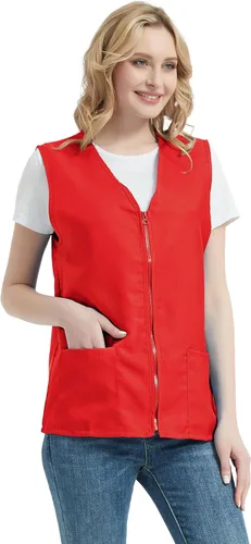 Miniatura 4 de TopTie Chaleco de actividad voluntaria para adultos, uniforme de supermercado, ropa de trabajo