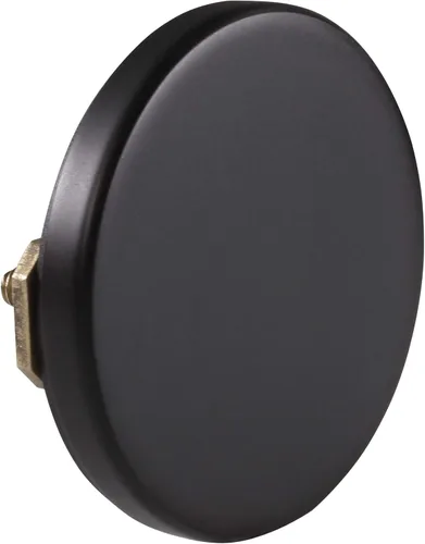 Miniatura 4 de Westbrass Twist & Close D94H-62 - Juego de molduras de bañera con placa frontal flotante de desbordamiento, negro mate, D94H-62 Mate negro