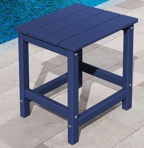 Miniatura 22 de KINGYES Mesa auxiliar doble, mesa auxiliar Adirondack- Aruba