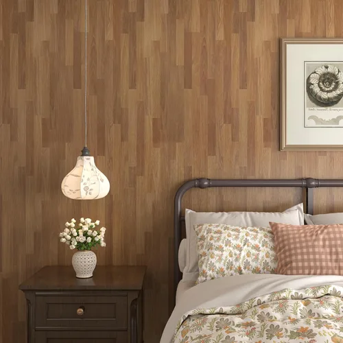 Miniatura 5 de Decotalk Butcher Block Contact Paper Wood Vinyl Wrap - Wood Peel and Stick Wallpaper Removable Butcher Block Countertop Vinyl Wrap Woodgrain Contact