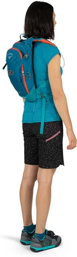 Miniatura 12 de Osprey Salida 8L Mochila de ciclismo para mujer con depósito hidráulico, color gris Space Travel Space Travel Gris