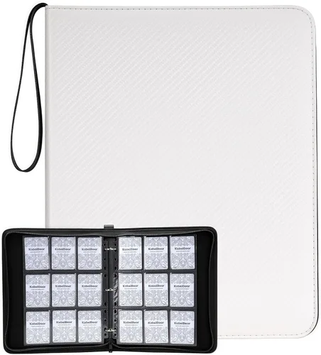 Miniatura 22 de Carpeta de tarjetas – Capacidad 720, tarjetero con cremallera para MTG, tarjetas deportivas y coleccionables – Almacenamiento sin ácidos, duradero