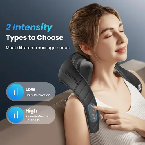 Miniatura 5 de COMFIER Masajeador de cuello inalámbrico y masajeador de espalda