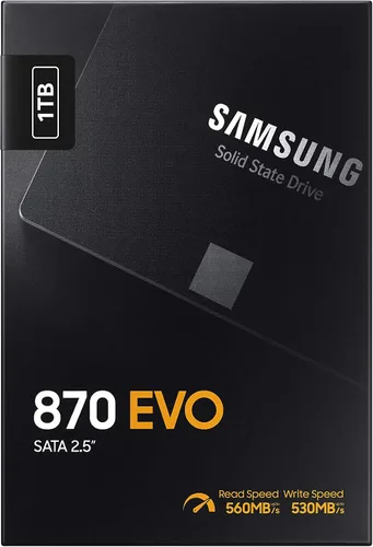 Miniatura 6 de Samsung 870 EVO SATA III SSD 1TB 2.5" Unidad interna de estado sólido, actualización de memoria de PC o portátil y almacenamiento para profesionales