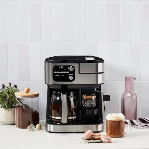 Miniatura 2 de Cuisinart Coffee Center Barista Bar - Cafetera 4 en 1, compatible con cápsulas de una sola porción, cafetera, tres tamaños de preparación, Negro