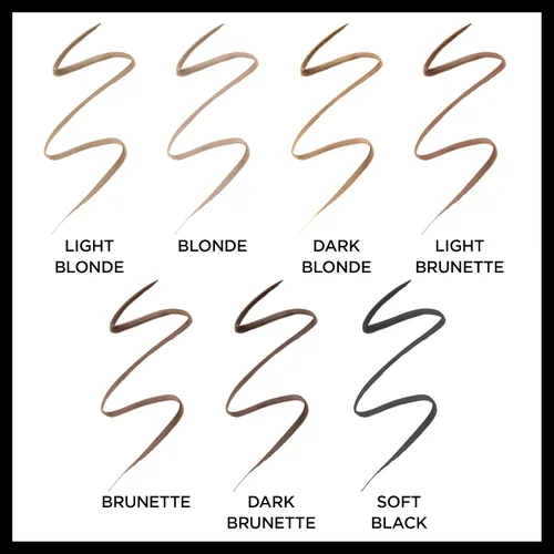 Miniatura 8 de L'Oreal Paris - Maquillaje para cejas Stylist Definer, Lápiz impermeable para cejas, Lápiz mecánico ultra fino, dibuja pequeños pelos de cejas