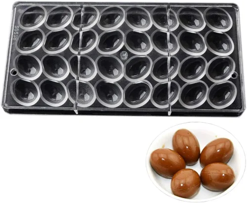 Miniatura 21 de Molde de Policarbonato para Chocolate Molde de Caramelo DIY Plástico Duro Transparente Utensilios de Repostería Herramientas de Pastelería 4
