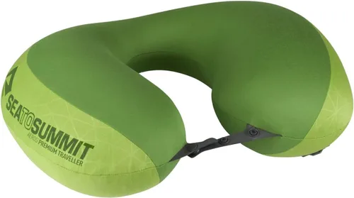 Miniatura 4 de Sea to Summit Aeros Premium Traveller - Almohada inflable para el cuello, color lima