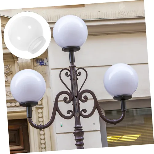 Miniatura 8 de Bombillas para lámpara de araña de vidrio para lámpara de araña s para mesa s Candelabro Post Globe reemplazo bombilla Patio Glass