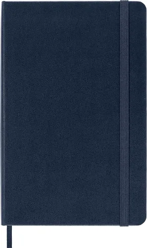 Miniatura 2 de Moleskine - Cuaderno, mediano, a rayas, tapa dura, azul zafiro