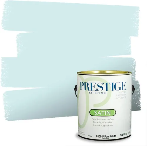 Miniatura 29 de PRESTIGE Pintura interior e imprimación en uno, salpicaduras acuosas, cáscara de huevo, 1 galón