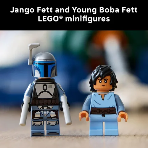 Miniatura 5 de LEGO Star Wars Nave Estelar Clase Firespray de Jango Fett Set de Construcción para Adultos - Kit de Modelo Coleccionable El Ataque de los Clones