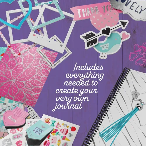 Miniatura 5 de Kit de Diario DIY Pretty Me para Niñas - Regalo para Niñas de 8 a 14 Años - Ideas Geniales de Regalo de Cumpleaños para Adolescentes - Divertidos