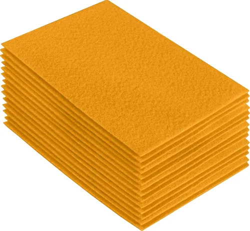 Miniatura 113 de FabricLA Hojas de fieltro acrílico para manualidades, cuadrados de fieltro precortados suaves de 4 x 4 pulgadas (3.9 in x 3.9 in), utiliza hojas
