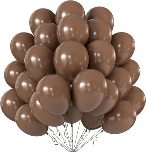 Miniatura 90 de KALOR Globos dorados champagne, 100 piezas de 5 pulgadas de globos mini de látex mate para arco de guirnalda de globos, decoración de cumpleaños