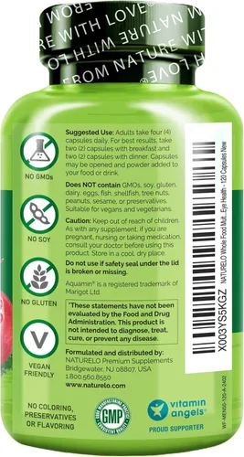 Miniatura 6 de NATURELO Multivitamínico de Alimentos Integrales para Hombres de 50+ - con Vitaminas, Minerales, Extractos Herbales Orgánicos - Vegano Vegetariano