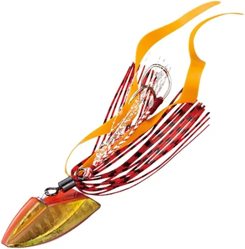 Miniatura 4 de Major Craft Señuelo Metal Jig Rubber Naranja
