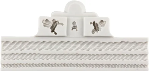 Miniatura 7 de Sijiangmold Molde de silicona 3D para fondant de cuerdas, nudos, molde de silicona para cupcakes, decoración de pasteles, caramelo, chocolate