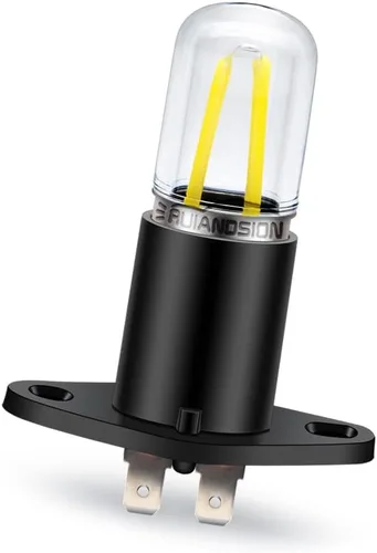 Miniatura 16 de Ruiandsion Z187 T170 Bombilla LED para Microondas Luz Blanca Cálida 110V 125V 130V 110-130V 2W Equivalente a 20W Bombilla de Filamento LED Reemplazo
