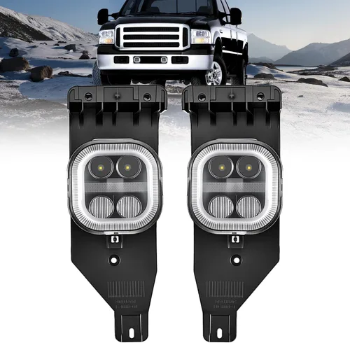 Miniatura 10 de Nilight Conjunto de luces antiniebla compatible con Ford F150 1999 2000 2001 2002 2003 F150 Heritage 2004 1999-2003 F250 Super Duty 1999-2002 Ford