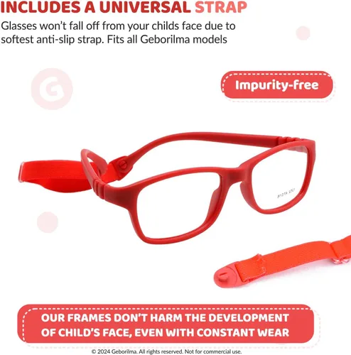 Miniatura 4 de Unbreakable Eyeglasses for Kids Flexible Glasses - Kids Prescription Sports Glasses 4-7 years