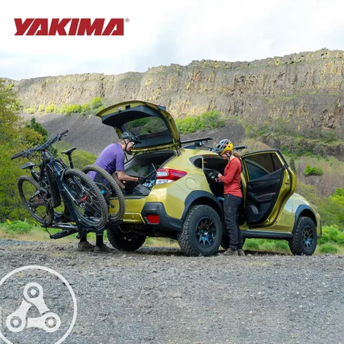 Miniatura 6 de Yakima StageTwo - Portabicicletas de enganche de bandeja ajustable escalonada premium de 1.25 pulgadas para 4 bicicletas, se adapta a distancias