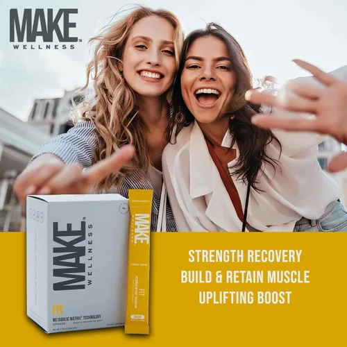 Miniatura 3 de FIT Peptides 30 sobres Apoya la recuperación muscular y el tono Ayuda a reducir las molestias después del ejercicio Vitamina D3 y glicinato