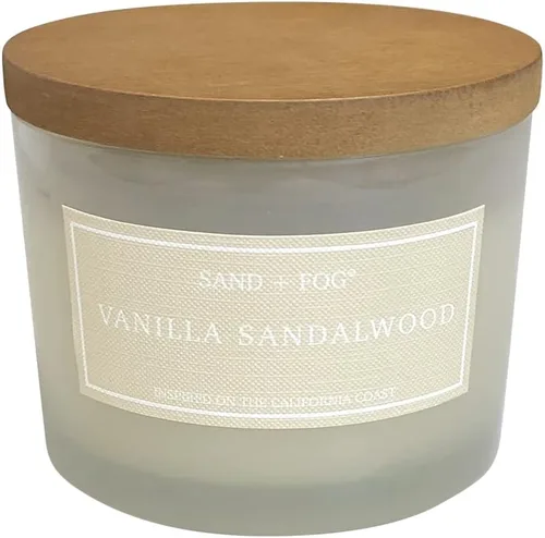 Miniatura 53 de Sand + Fog Vela aromática - Calabaza y Clavo – Fragancias y tamaños adicionales – Mecha 100% de algodón sin plomo - Velas de lujo en tarro