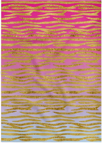 3dRose Pink to Blue Gradient Image of Gold Tiger Stripes Pattern 22x30 Bath Hand Pool Towel