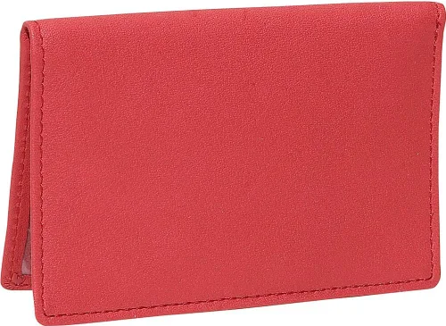 Miniatura 3 de Royce Leather Soporte para identificación Tri-View Rojo talla única